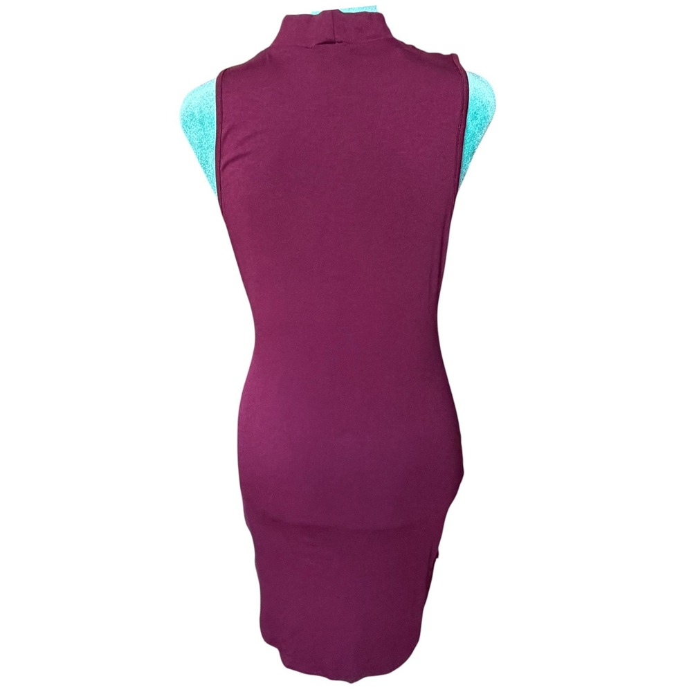 Wet Seal 90s Y2K Choker Style Keyhole Sleeveless Bodycon Mini Dress - Picture 5 of 6